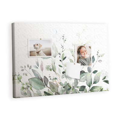 Quadro em cortiça Folhas de plantas