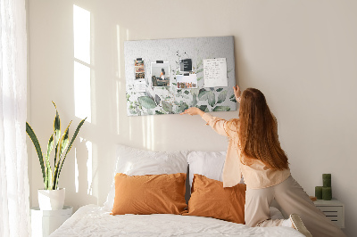 Quadro em cortiça Folhas de plantas