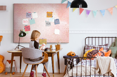 Painel em cortiça Mármore rosa