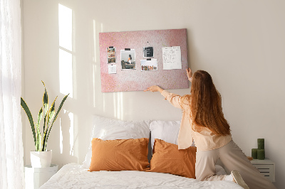 Painel em cortiça Mármore rosa