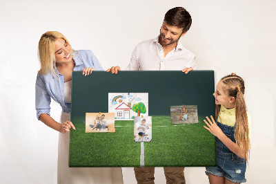 Quadro em cortiça campo de futebol