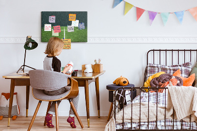 Quadro em cortiça campo de futebol