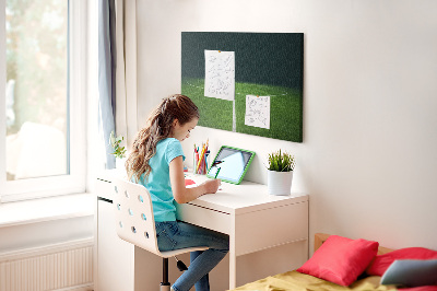 Quadro em cortiça campo de futebol