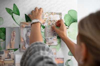 Painel em cortiça Um ramo de uma planta