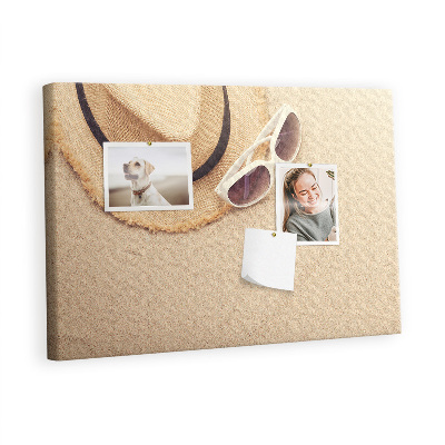 Quadro de aviso de cortiça Viagem de férias