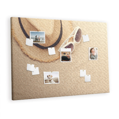 Quadro de aviso de cortiça Viagem de férias