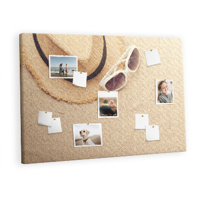 Quadro de aviso de cortiça Viagem de férias