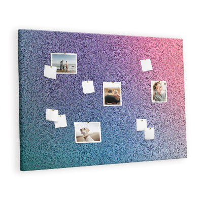 Quadro de aviso de cortiça Padrão de gradiente