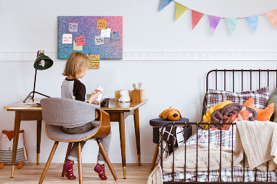 Quadro de aviso de cortiça Padrão de gradiente