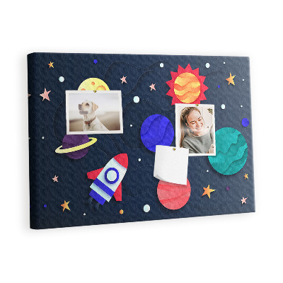Quadro em cortiça Espaço infantil