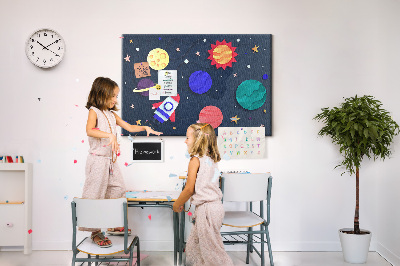 Quadro em cortiça Espaço infantil
