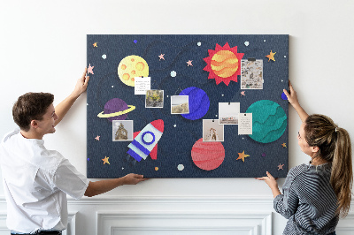 Quadro em cortiça Espaço infantil