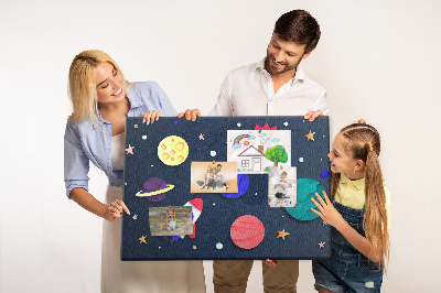 Quadro em cortiça Espaço infantil