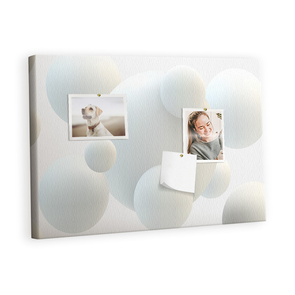 Quadro em cortiça Bolas de abstração