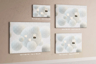 Quadro em cortiça Bolas de abstração