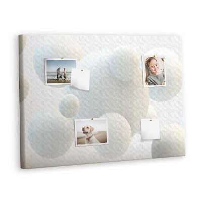 Quadro em cortiça Bolas de abstração