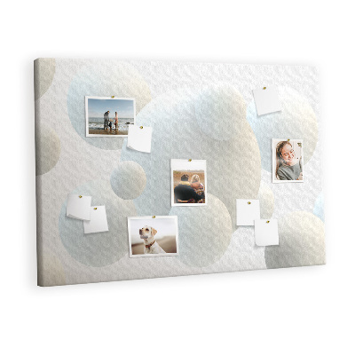 Quadro em cortiça Bolas de abstração