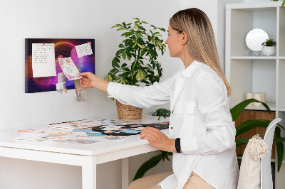 Painel em cortiça Abstração de fumaça 3D