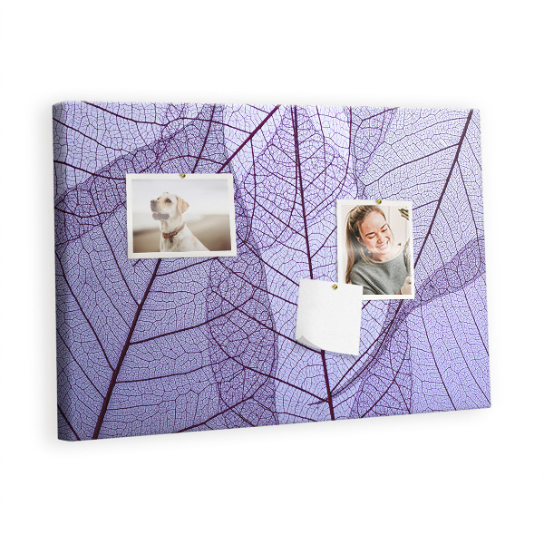 Quadro de aviso de cortiça Deixa a natureza