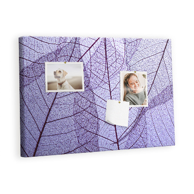 Quadro de aviso de cortiça Deixa a natureza