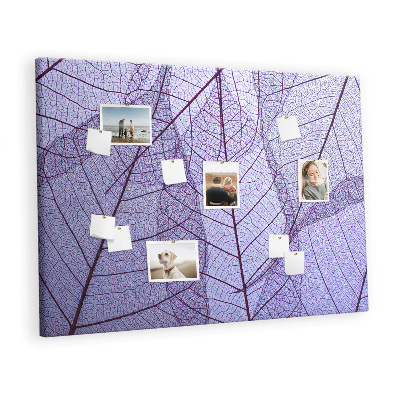 Quadro de aviso de cortiça Deixa a natureza