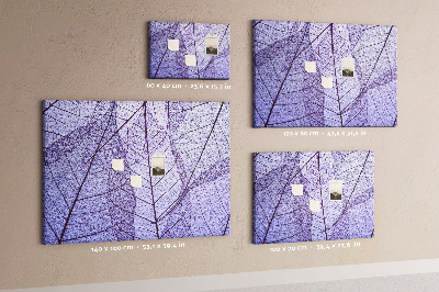 Quadro de aviso de cortiça Deixa a natureza