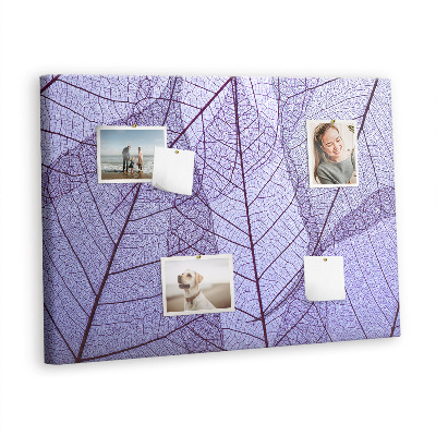 Quadro de aviso de cortiça Deixa a natureza