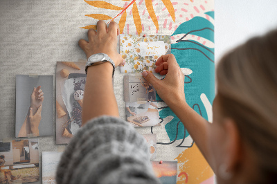 Quadro em cortiça Férias tropicais