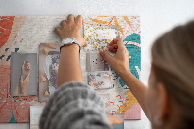 Quadro em cortiça Férias tropicais