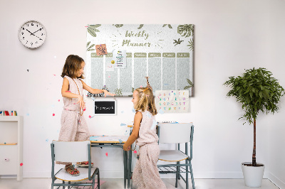 Painel em cortiça Planejador de safári