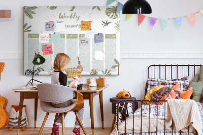 Painel em cortiça Planejador de safári