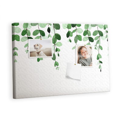 Painel em cortiça Folhas de plantas