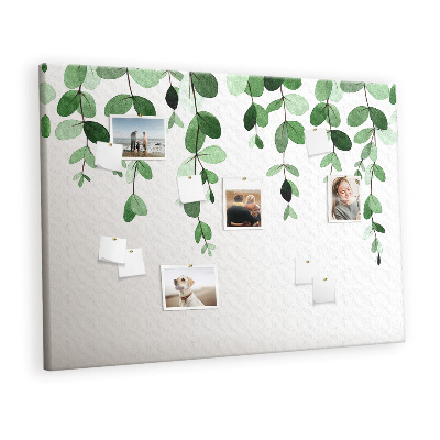 Painel em cortiça Folhas de plantas