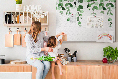 Painel em cortiça Folhas de plantas