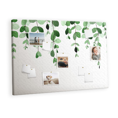 Painel em cortiça Folhas de plantas