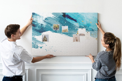 Painel em cortiça Pinceladas