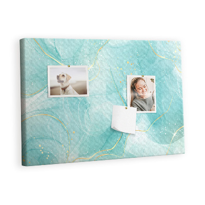 Quadro de aviso de cortiça Mármore abstrato