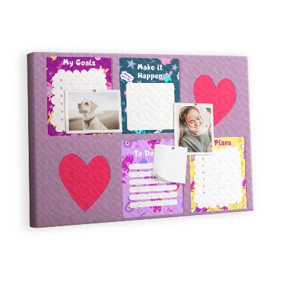 Painel em cortiça Notas de monstro