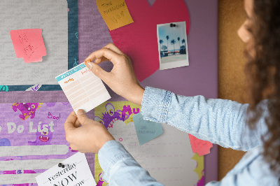 Painel em cortiça Notas de monstro
