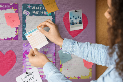 Painel em cortiça Notas de monstro