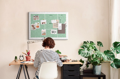 Quadro em cortiça Organizador de mesa