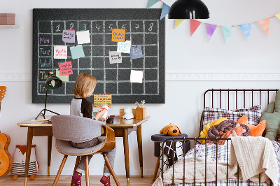 Painel em cortiça Plano de aula