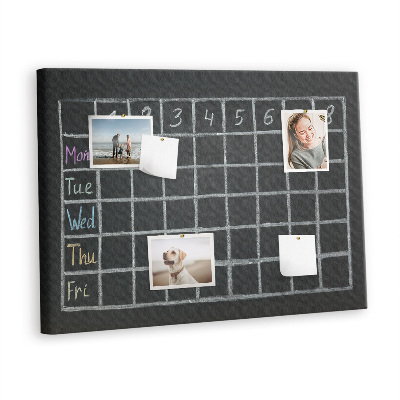 Painel em cortiça Plano de aula