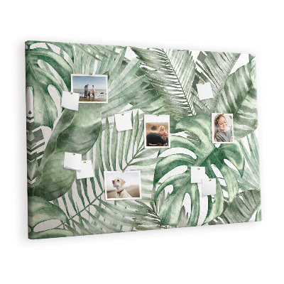 Painel em cortiça Folhas de plantas