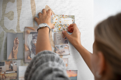 Painel em cortiça Olá verão