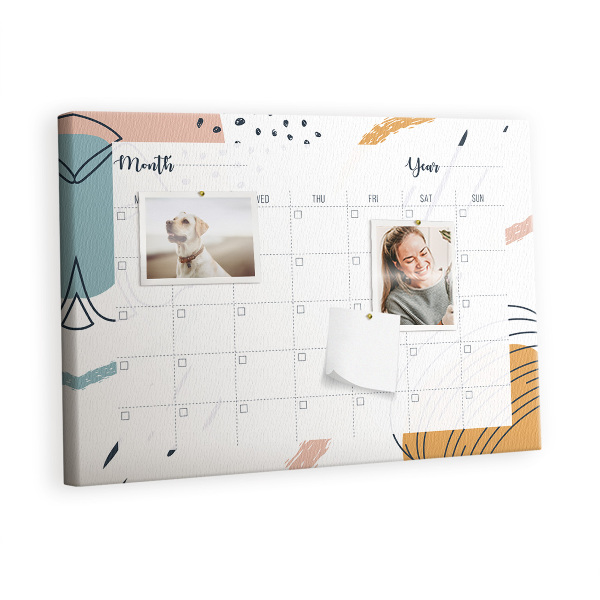 Painel em cortiça Organizador de negócios