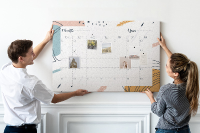 Painel em cortiça Organizador de negócios