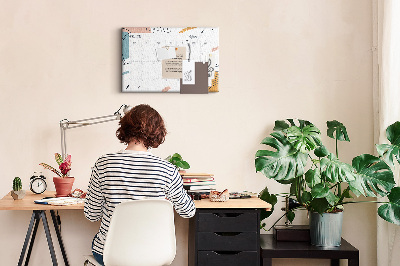 Painel em cortiça Organizador de negócios