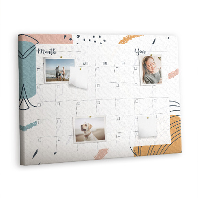 Painel em cortiça Organizador de negócios