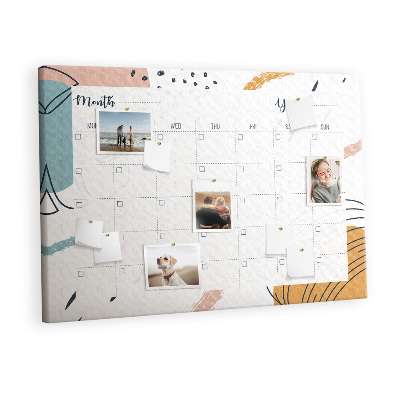 Painel em cortiça Organizador de negócios